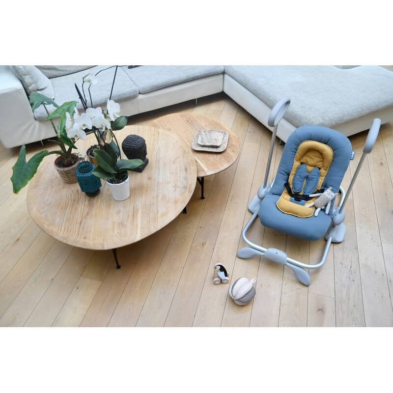 Beaba Up & Down Rocker III - Mineral Grey + Honey