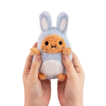 Noodoll 薯仔家族 Ricespud 兔兔薯（藍）迷你坐姿毛絨玩具