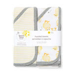 Burt's Bees Hooded Baby Towel Organic Cotton 2 in a pack - Little Ducks