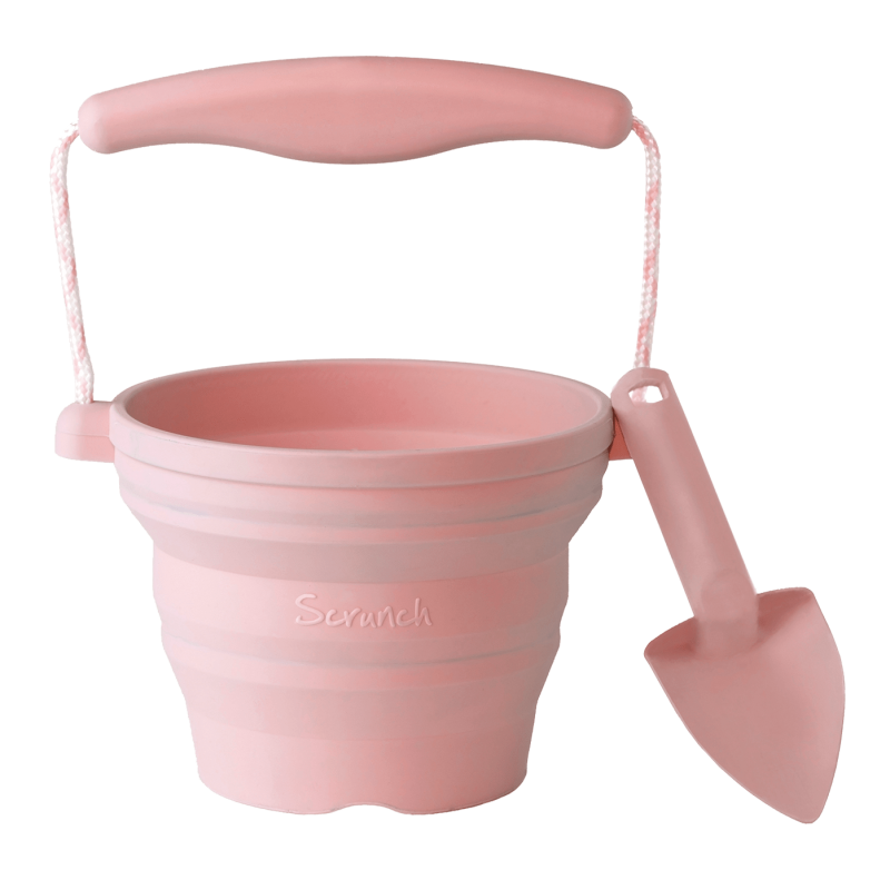 Scrunch Seedling Pot and Trowel