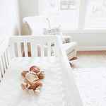 Babyletto Pure Core 無毒迷你嬰兒床墊，附混合防水床罩（95 x 60 x 8 公分）