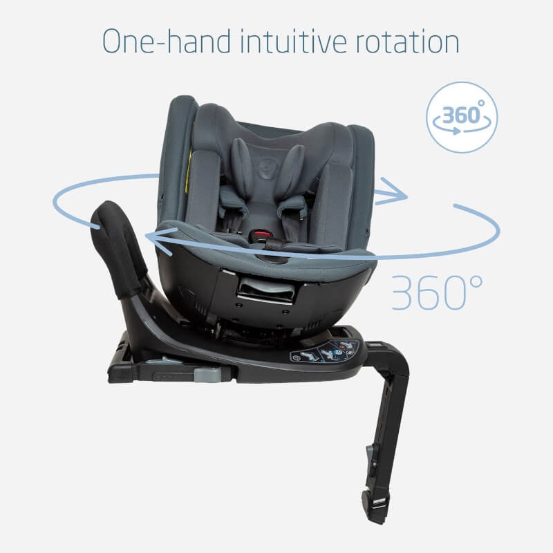 Maxi-Cosi Spinel Plus 360 Car Seat - Authentic Black