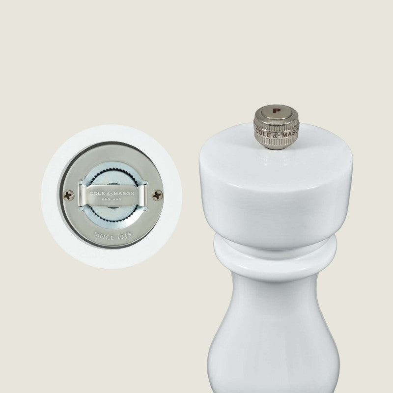 Cole & Mason London 180mm/ 7in White Gloss Gift Set