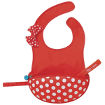 b.box Travel Bib + Spoon - Disney Mickey Mouse & Friends - Minnie