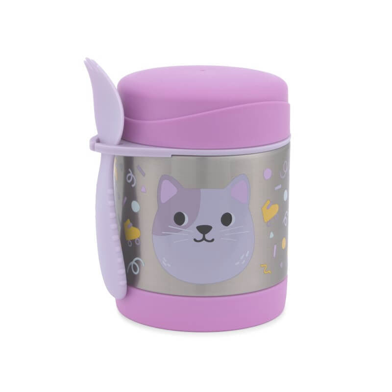 Skip Hop Besties Squad Insulated Food Jar - Cat