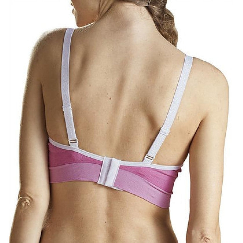 Cantaloop Harlequin Nursing Bra (Pink)