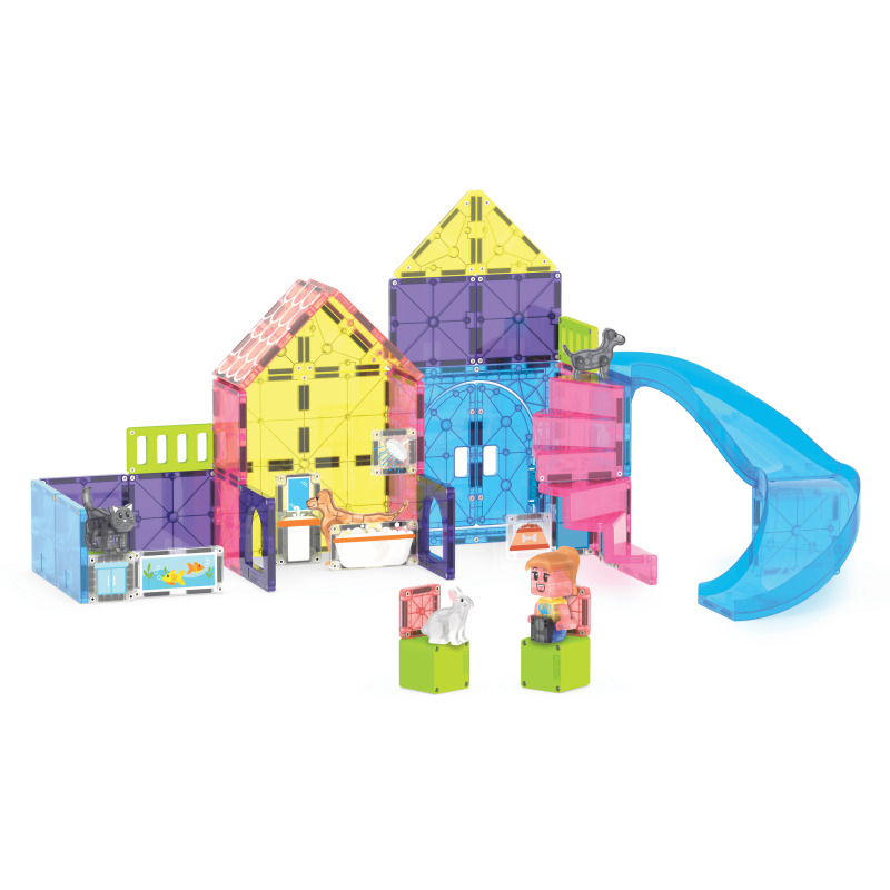Magna-Tiles Pet Playhouse™ 50 Piece Set