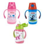 Nuby No-Spill Clik-It Stainless Steel Insulated Flip-It 280ml