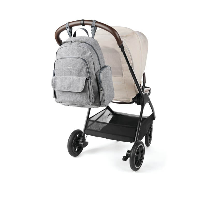 Skip Hop Luna Diaper Backpack - Heather Grey