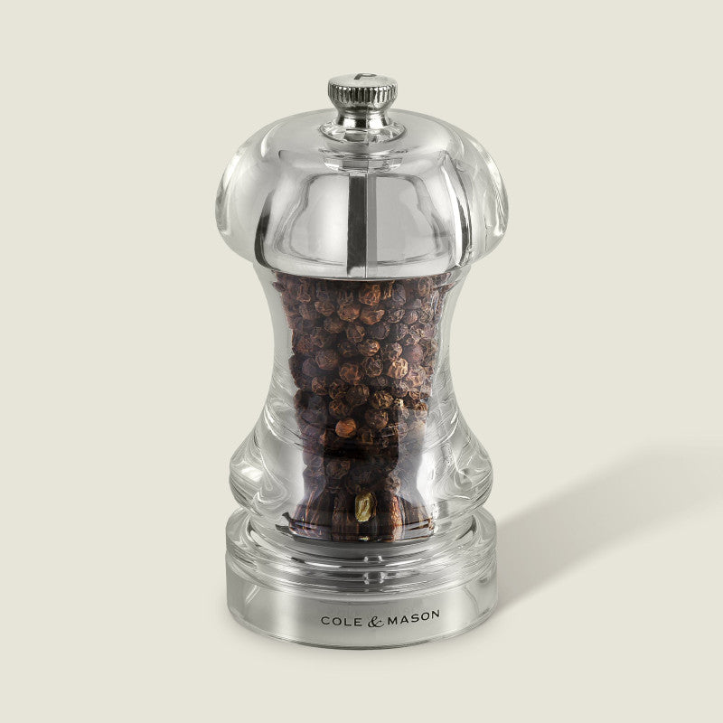 Cole & Mason  145 Capstan 115mm/ 4.5in Acrylic Pepper Mill