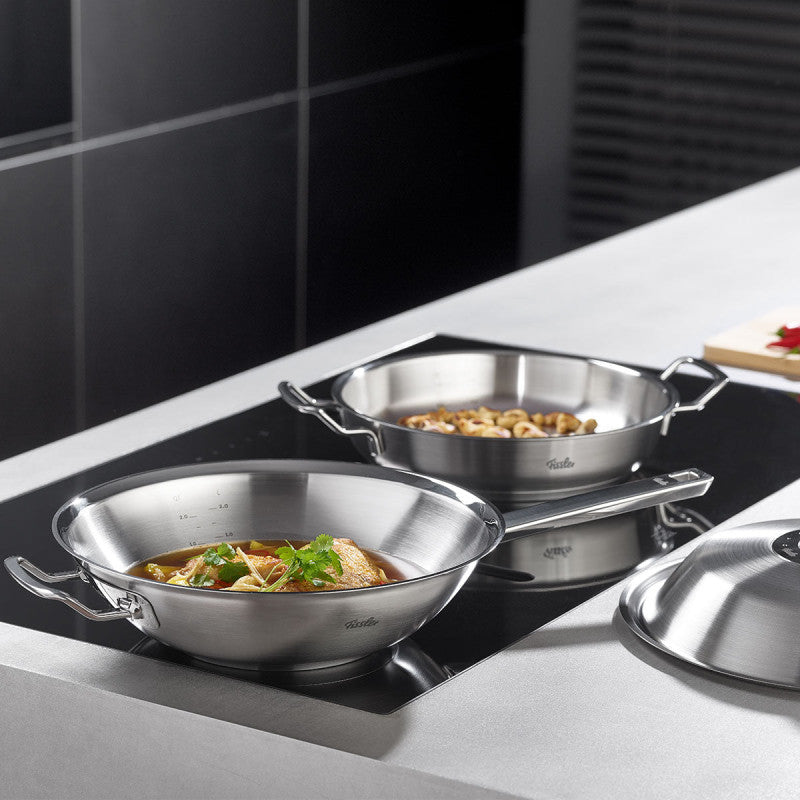 Fissler Original-Profi Stainless Steel Serving Pan W/Lid