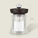Cole & Mason Holborn 95mm/ 3.75in Acrylic & Black Wood Pepper Mill