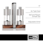 AdHoc Pepper & Salt Mill Set Menage Classic