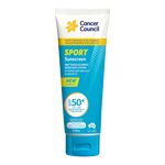 Cancer Council Sport Sunscreen Dry Touch & Sweat Resistant Lotion SPF50+ 110ml Tube