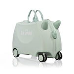 Trunki Glide Ride-on Luggage - Solid Green