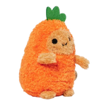 Noodoll Carrot Ricespud Mini Sitting Plush Toy
