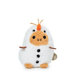 Noodoll Snowman Ricespud Mini Sitting Plush Toy (Limited Edition)