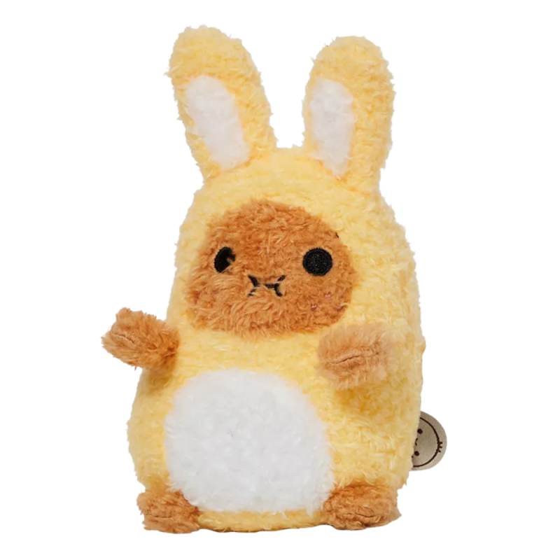 Noodoll 薯仔家族 Ricespud 兔兔薯（黃）迷你坐姿毛絨玩具