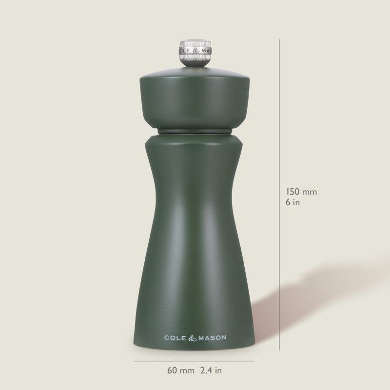Cole & Mason Kenton 150mm/ 6in Rosemary Salt & Pepper Mill