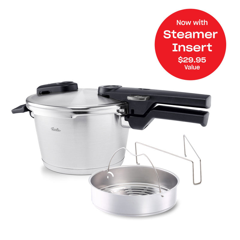 Fissler Vitaquick Premium Pressure Cooker 22cm/6l W/Perforated Insert