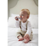 Matchstick Monkey Original Teething Toy & Gel Applicator - Cool Grey