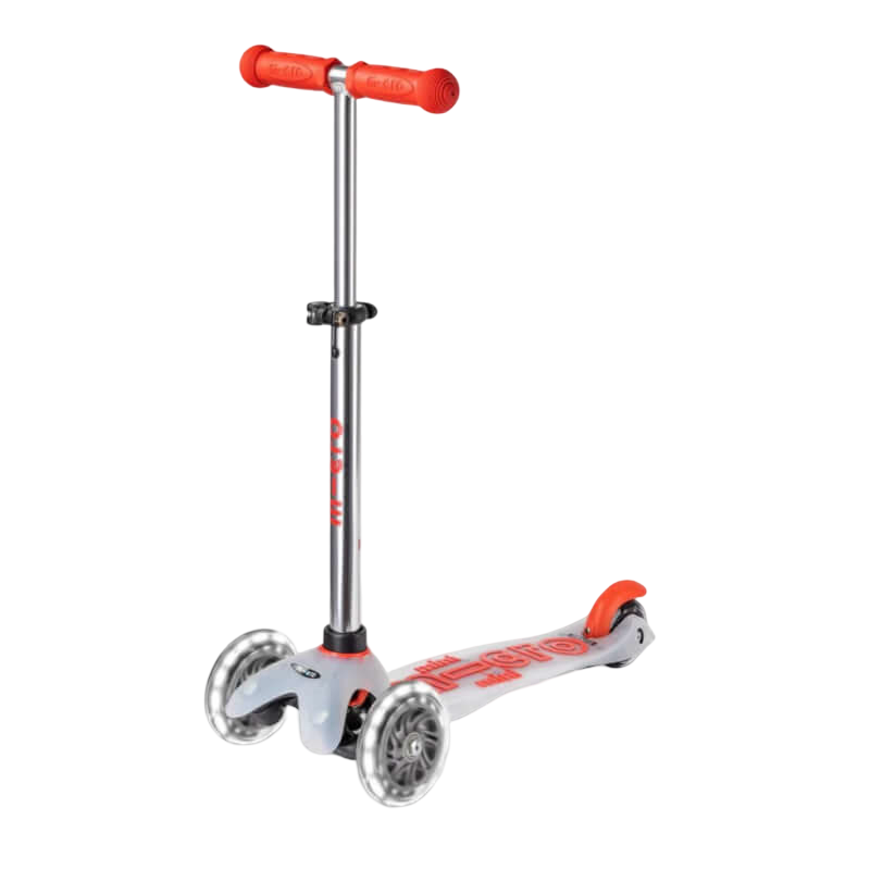 Micro Scooter Mini Deluxe Flux - 紅色 LED