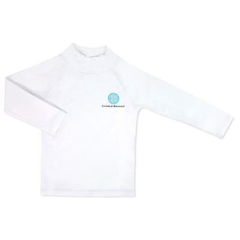 Charlie Banana Rash Guard - White