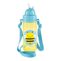 Skip Hop Zoo Straw Bottle with Shoulder Strap