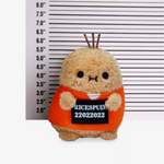 Noodoll 薯仔家族 Ricespud 通緝犯薯迷你坐姿毛絨玩具