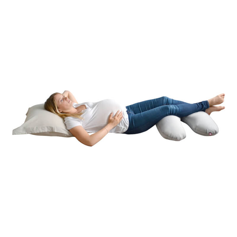 Red Castle | Cocoonababy Big Flopsy Maternity and Nursing Pillow - Jersey, Jungle