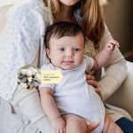 Burt's Bees Baby Bodysuits Cloud