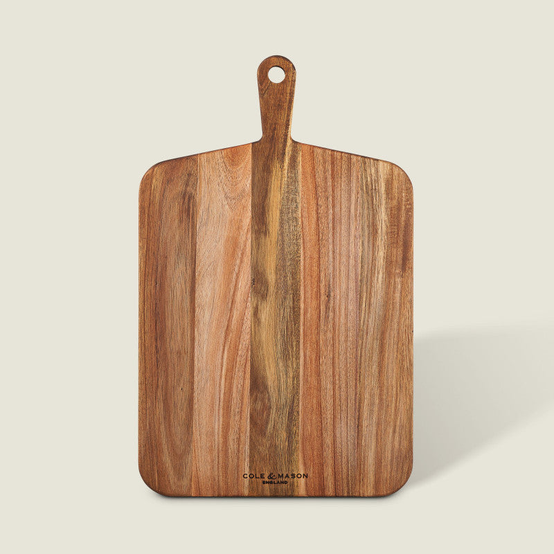 Cole & Mason Barkway Acacia Medium Board W/Handle 46x27x2cm