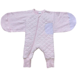 Plum Swaddle Suit - Pink Marle - 2.5 Tog - Large