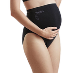 Cantaloop Pregnancy Support Brief (Black with Purple)