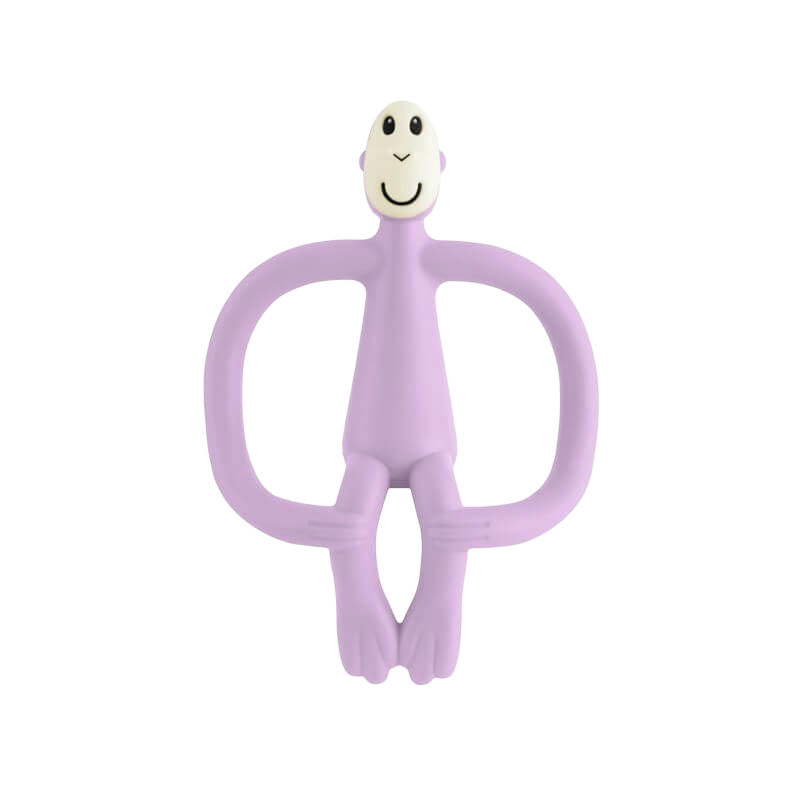 Matchstick Monkey Original Teething Toy With Tail - Lilac