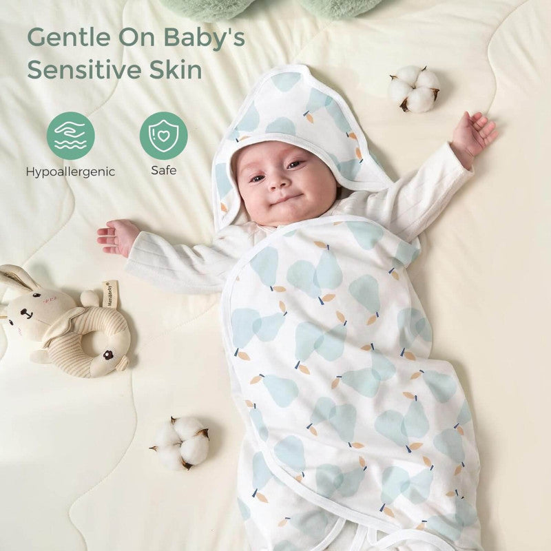 Momcozy Hooded Baby Towel Ultra Soft 2 in a pack - Pearabloo