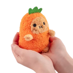 Noodoll Carrot Ricespud Mini Sitting Plush Toy