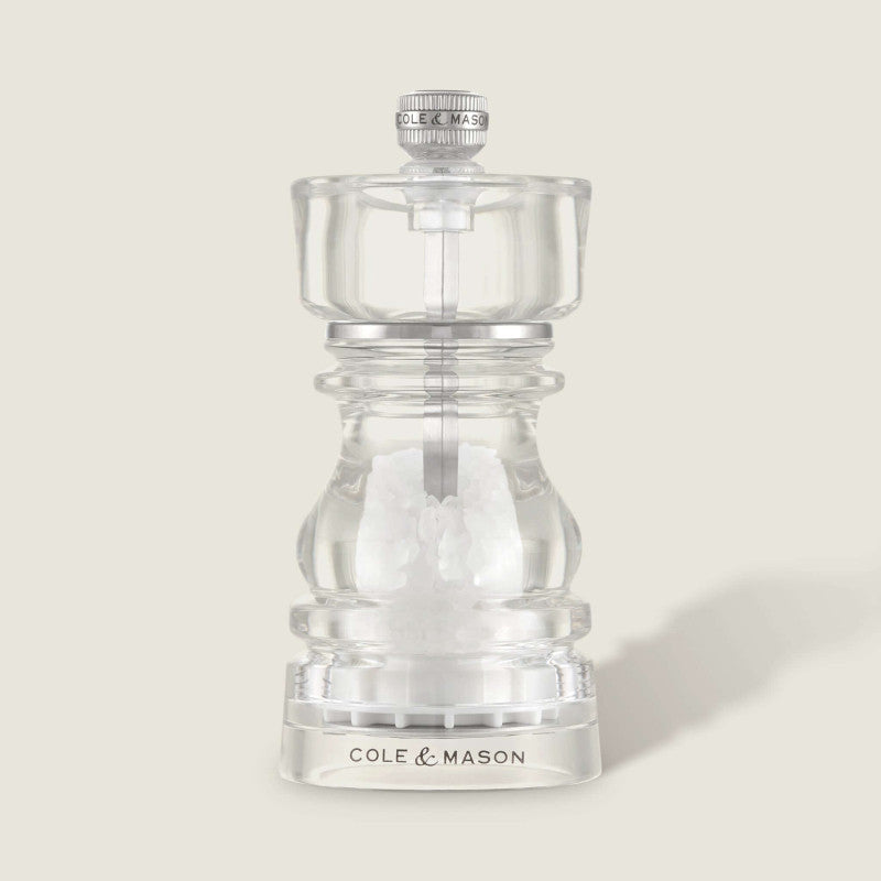 Cole & Mason London 130mm/ 5in Acrylic Salt Mill
