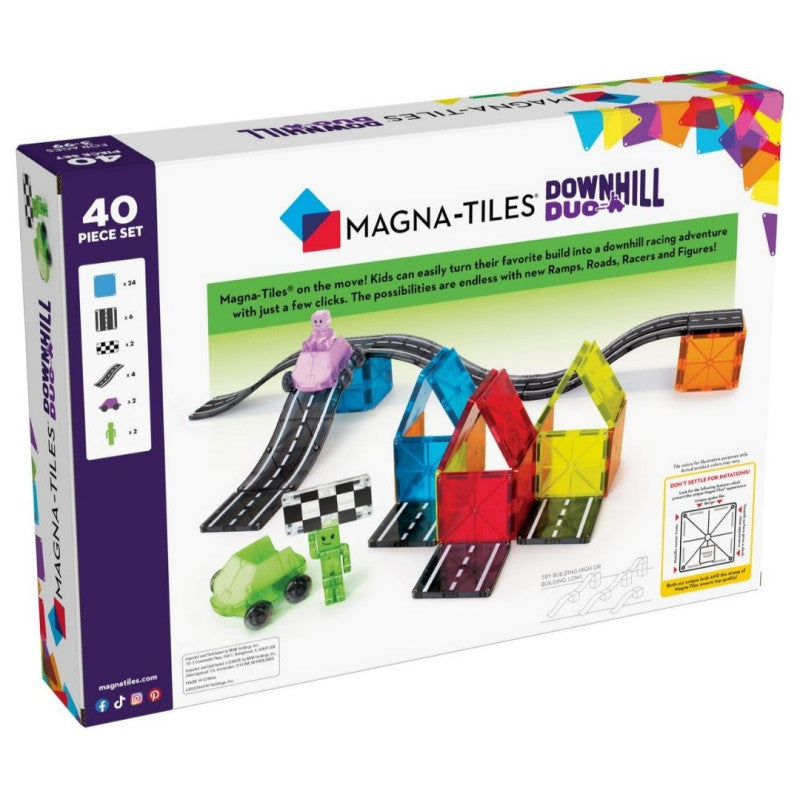 Magna-Tiles Downhill Duo 40-Piece Set