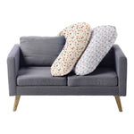 Red Castle | Cocoonababy Big Flopsy Maternity and Nursing Pillow - Jersey, Blossom