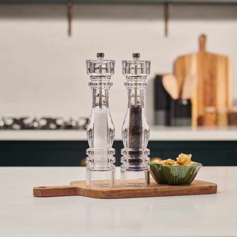 Cole & Mason London 130mm/ 5in Acrylic Pepper Mill