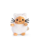 Noodoll White Kitty Ricespud Mini Sitting Plush Toy