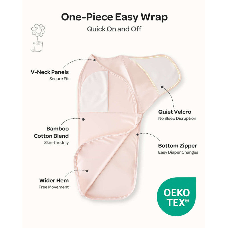 Momcozy Easy Swaddle Wrap - Bloom