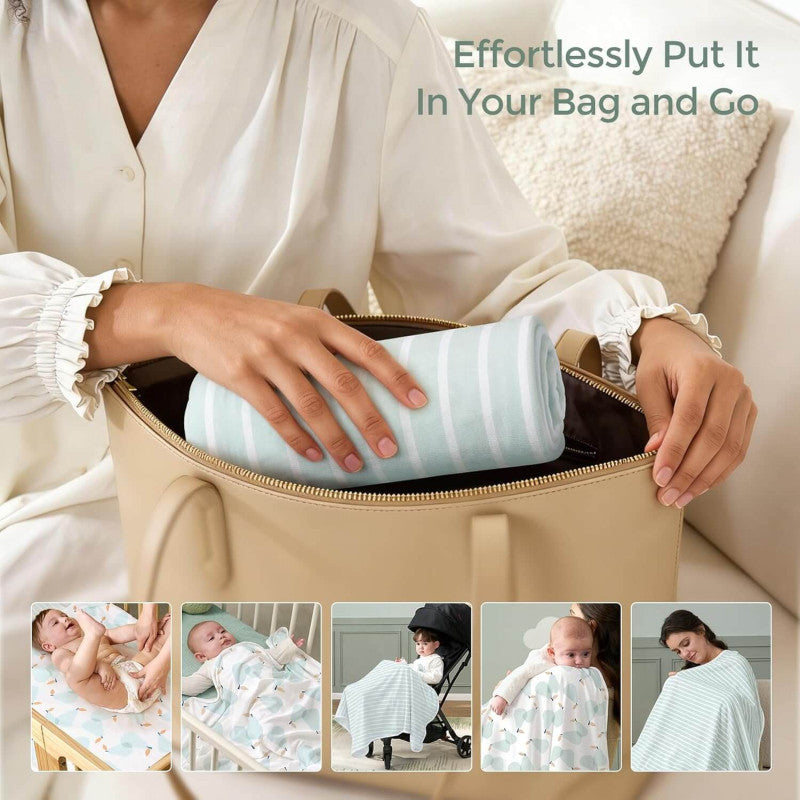 Momcozy Hooded Baby Towel Ultra Soft 2 in a pack - Pearabloo