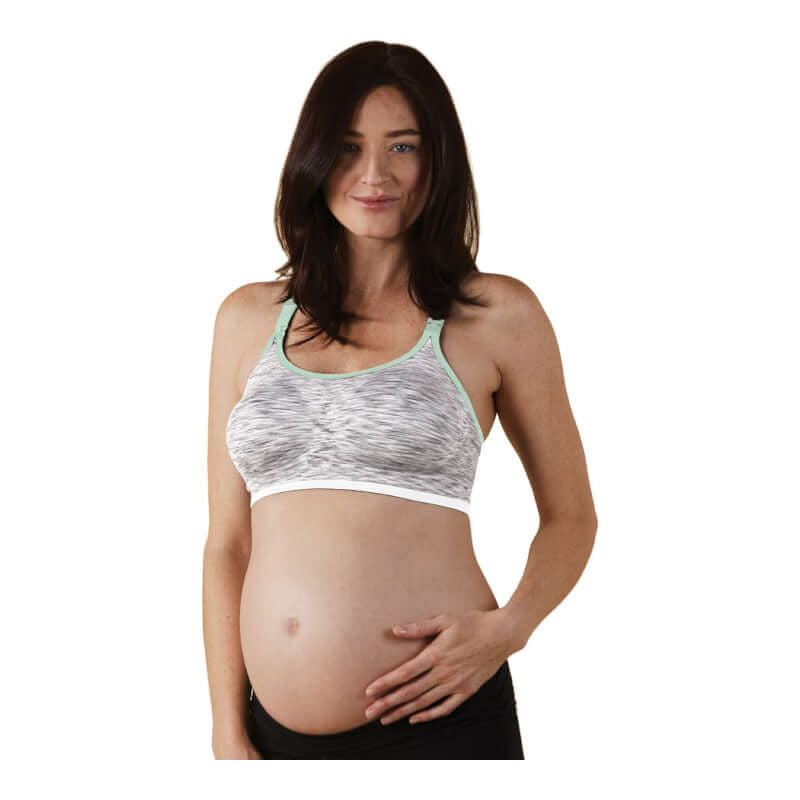 Bravado Designs Body Silk Seamless Rhythm 哺乳胸罩 - 白色/灰色/漸層染色