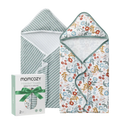 Momcozy Hooded Baby Towel Soft 2 in a pack - Petite Blossom