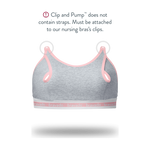 Bravado Designs Clip and Pump 永續免手持哺乳胸罩配件 - 鴿灰色