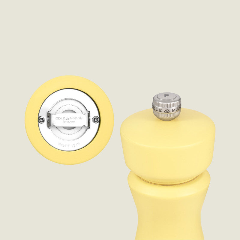 Cole & Mason Kenton 150mm/ 6in Turmeric Salt & Pepper Mill