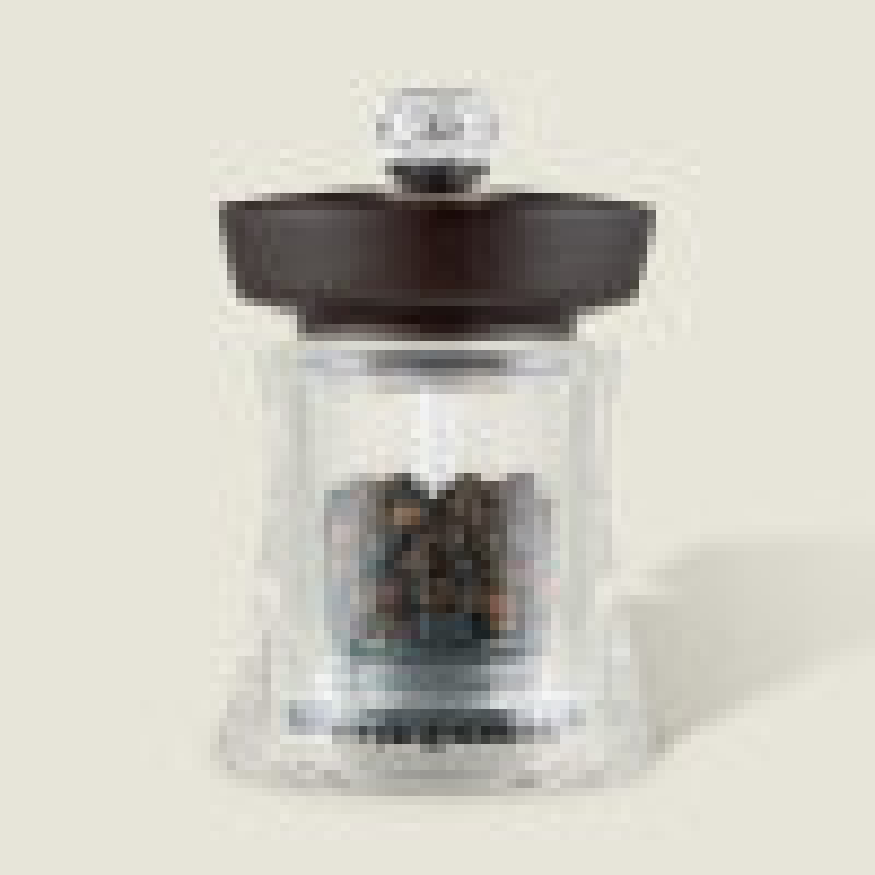 Cole & Mason Holborn 95mm/ 3.75in Acrylic & Black Wood Pepper Mill