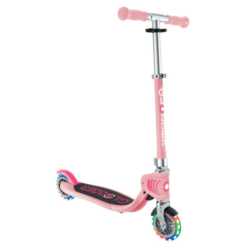 Globber Flow Foldable Junior Lights - Pastel Pink